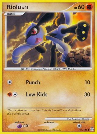 Riolu 117/146/146 - Common