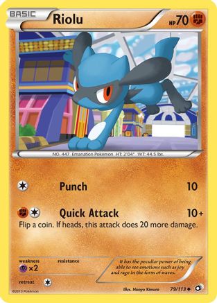 Riolu 079/113 - Uncommon