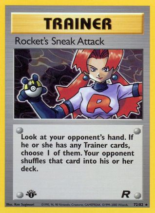 Rocket's Sneak Attack (72) 072/82/82 - Rare - Unlimited