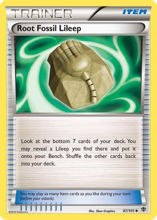 Root Fossil Lileep 087/101 - Uncommon
