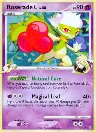 Roserade C 040/147 - Rare