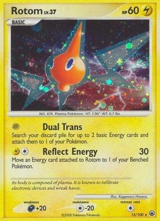 Rotom 013/100 - Holo Rare - Holofoil