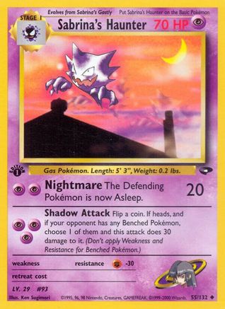Sabrina's Haunter 055/132/132 - Uncommon - Unlimited