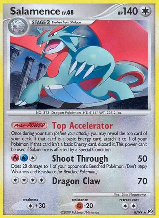 Salamence 008/99 - Holo Rare - Holofoil