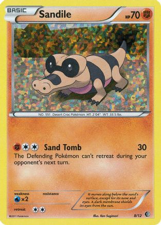 Sandile 008/12/12 - Promo - Holofoil