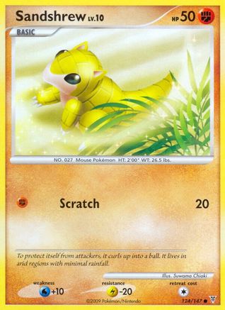 Sandshrew 124/147 - Common
