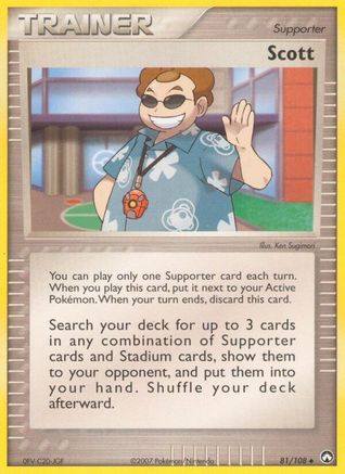 Scott 081/108/108 - Uncommon - Reverse Holofoil