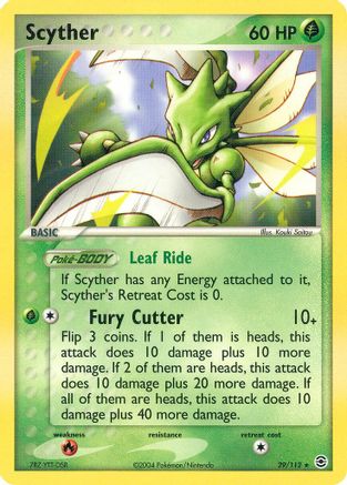 Scyther 029/112 - Rare