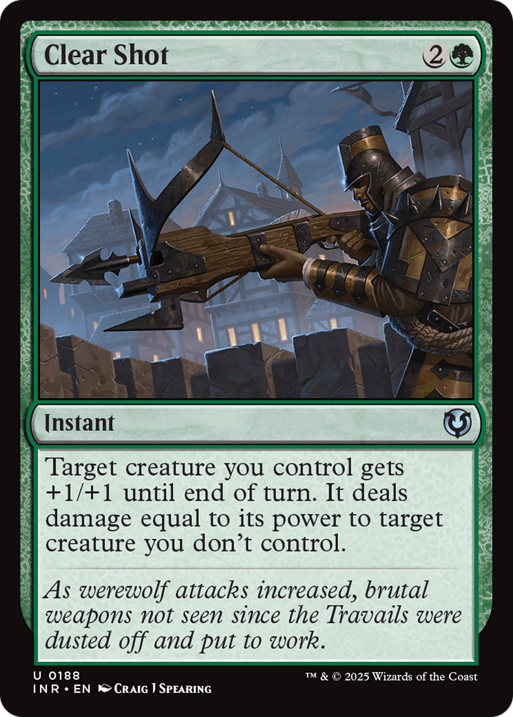 Clear Shot (-188) - Innistrad Remastered Foil