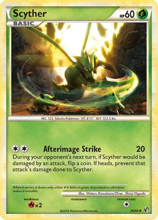Scyther (36) 036/90/90 - Uncommon