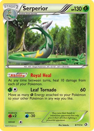 Serperior 008/113 - Holo Rare - Holofoil