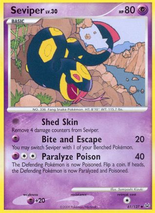 Seviper 061/127 - Uncommon