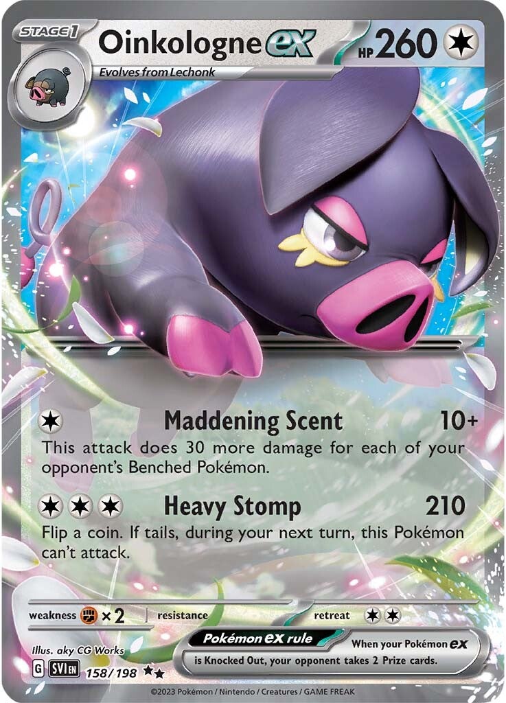 Oinkologne ex 158/198 - Double Rare - Holofoil