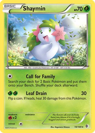 Shaymin 010/149 - Rare