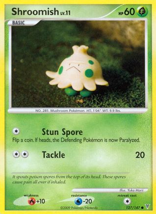 Shroomish 127/147 - Common