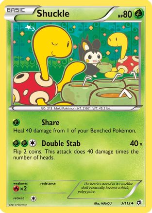 Shuckle 003/113/113 - Uncommon