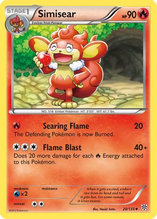 Simisear 020/135 - Uncommon