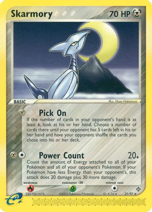Skarmory 021/97/97 - Rare