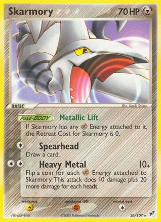Skarmory 026/107 - Rare