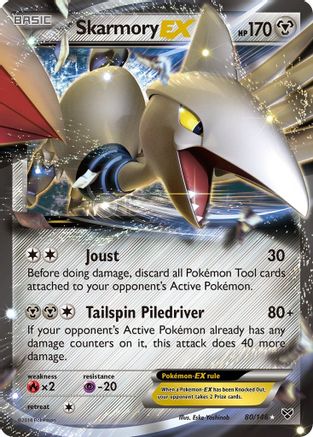 Skarmory EX 080/146/146 - Ultra Rare - Holofoil