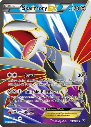 Skarmory EX (145 Full Art) 145/146 - Ultra Rare - Holofoil