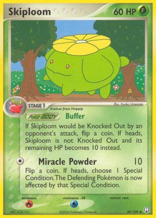 Skiploom 049/109 - Uncommon - Reverse Holofoil