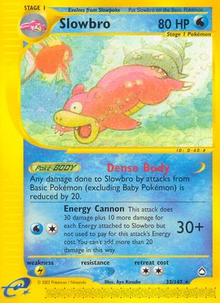 Slowbro 033/147 - Rare