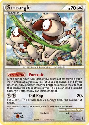 Smeargle 021/95 - Holo Rare - Holofoil