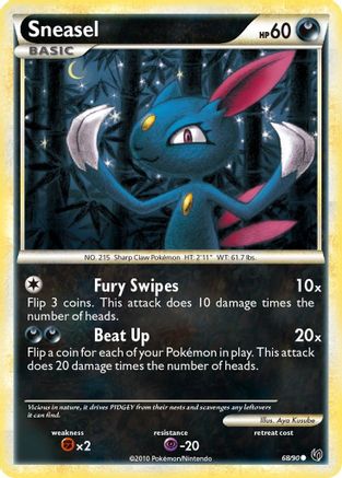 Sneasel 068/90/90 - Common