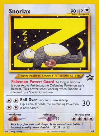 Snorlax 049/53/53 - Promo