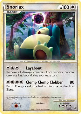 Snorlax 033/95/95 - Rare