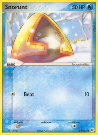 Snorunt 064/106 - Common - Reverse Holofoil