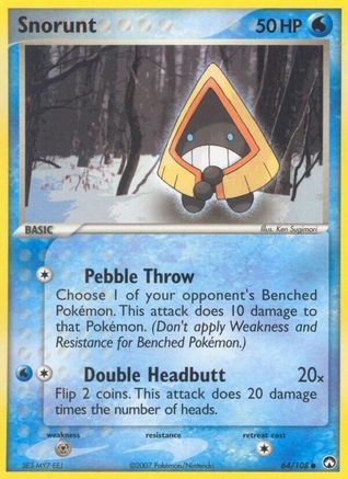 Snorunt 064/108 - Common - Reverse Holofoil
