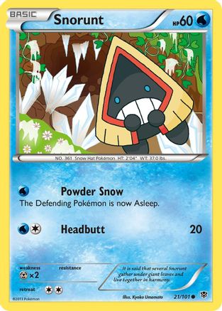 Snorunt 021/101 - Common