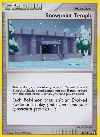 Snowpoint Temple 134/146 - Uncommon