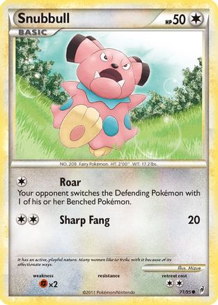 Snubbull 071/95 - Common