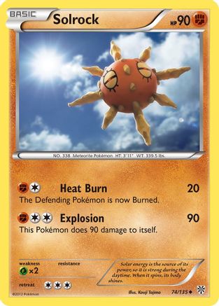 Solrock 074/135 - Uncommon