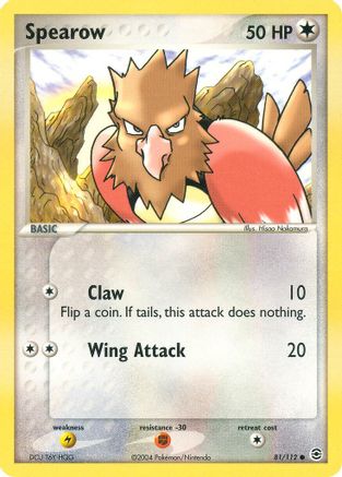 Spearow 081/112/112 - Common