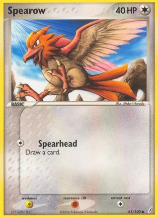 Spearow 061/100/100 - Common