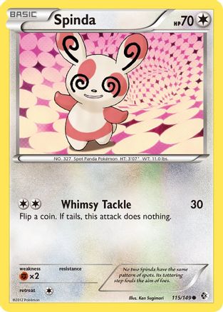 Spinda 115/149 - Common