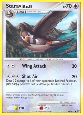 Staravia 052/100 - Uncommon