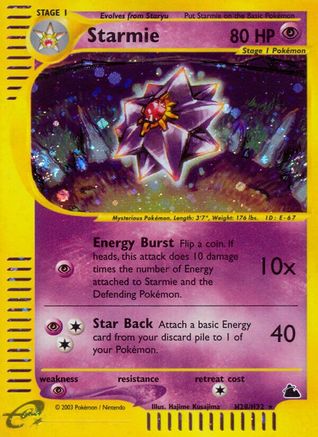 Starmie (H28) H28/144 - Holo Rare - Holofoil