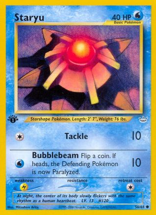 Staryu 056/64/64 - Common - Unlimited