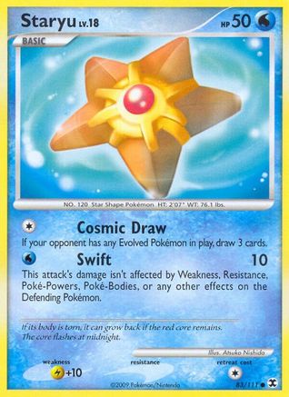 Staryu 083/111/111 - Common