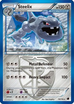 Steelix (Team Plasma) 079/116 - Rare