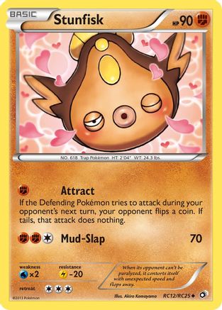Stunfisk RC12/RC25/113 - Uncommon - Holofoil