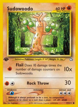 Sudowoodo 077/111/111 - Common - Unlimited