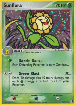 Sunflora 016/115 - Holo Rare - Holofoil