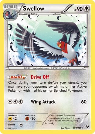 Swellow 103/146 - Rare
