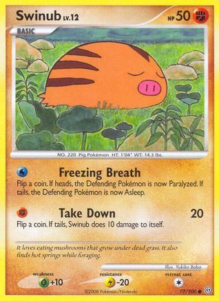 Swinub 077/100 - Common